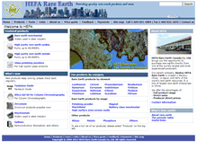 Tablet Screenshot of baotou-rareearth.com
